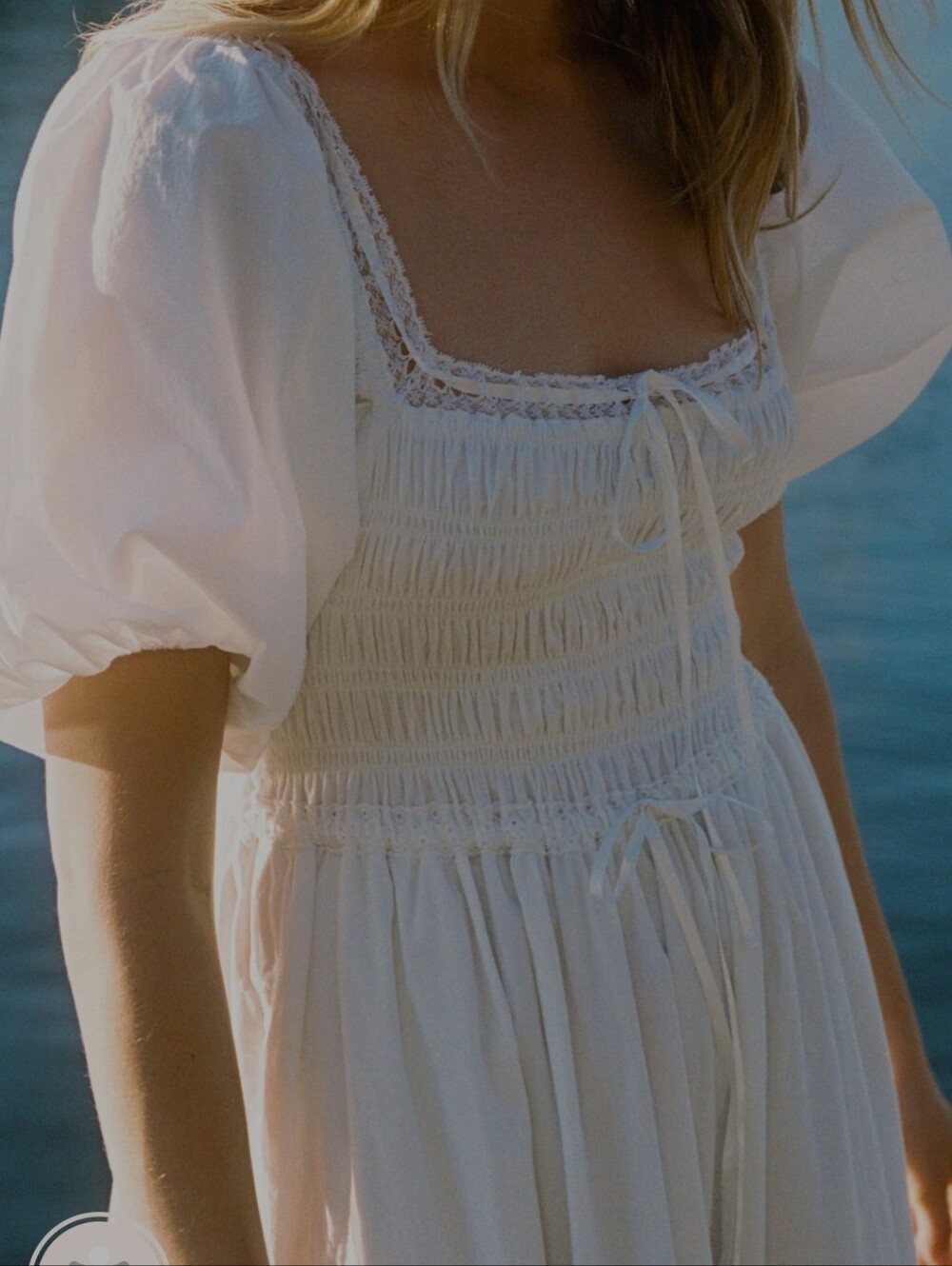 Christy Dawn The Ricarda Dress In Alabaster - Picture 7 of 16